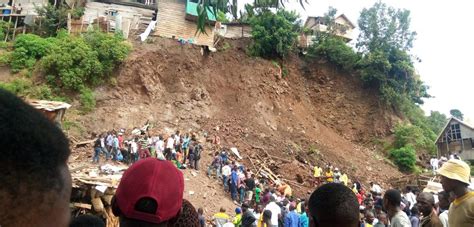 At least 20 people killed in a landslide in eastern Congo