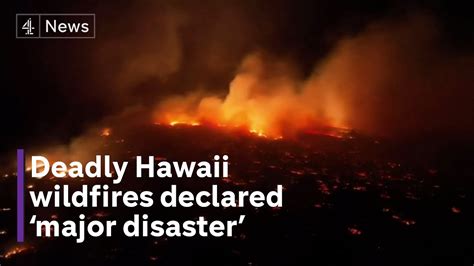 At least 36 dead on Maui as fires burn through Hawaii, county reports