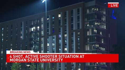 At least 4 people wounded in shooting on campus of Morgan State University in Baltimore