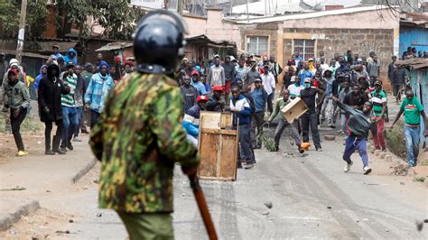 At least 5 injured in Kenya anti-government protests over rising cost of living
