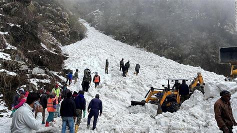 At least 7 dead after avalanche in northeast India