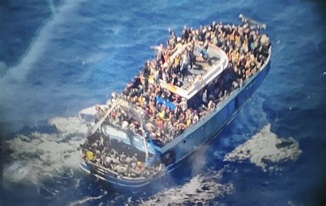 At least 79 dead after overcrowded migrant vessel sinks off Greece; hundreds may be missing