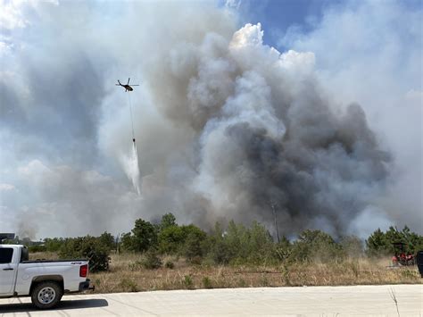 At least one home affected as Powder Keg Pine Fire in Bastrop estimated at 100 acres, 50% contained