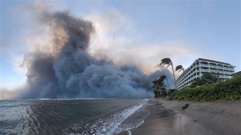 At least six dead as people fleeing Hawaii wildfires pulled from ocean