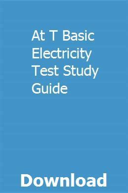 At t basic electricity test study guide. - The oxford handbook of organizational climate and culture oxford library of psychology.