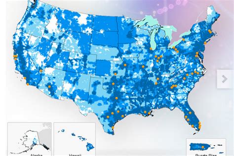 At t coverage map. AT&T Fiber internet coverage map By Camryn Smith Last updated: August 18, 2023 AT&T is a fiber and DSL internet provider with speeds between 10 and 4,700 Mbps and prices from $55.00 – $250.00/mo. Primary service areas for AT&T include much of the southern U.S. and Midwest region, as well as parts of California and Nevada . 