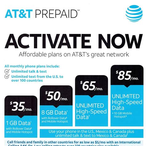 At t hotspot plans. The AT&T Prepaid Unlimited data with 5G + 5GB hotspot plan includes 30 days of Unlimited Nationwide calling, texting and high speed data. AT&T may temporarily slow data speeds during times of congestion. Video streaming at standard definition. 5G access requires compatible plans and devices in areas where available. 