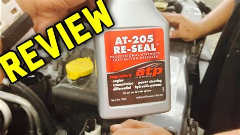 AT-205 Re-Seal Stop Leak. Full 8oz bottle will treat