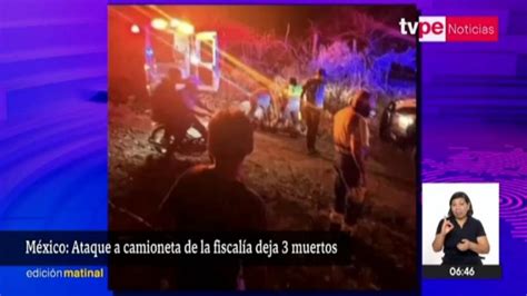 Ataque con explosivos en México deja 3 muertos y 10 heridos