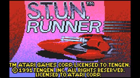 Atari Lynx Longplay [19] S.T.U.N Runner - YouTube