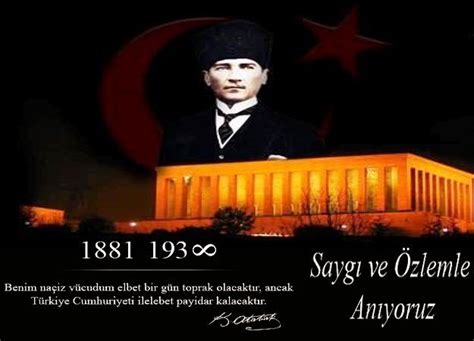 Atatürk''ü anma mesajları