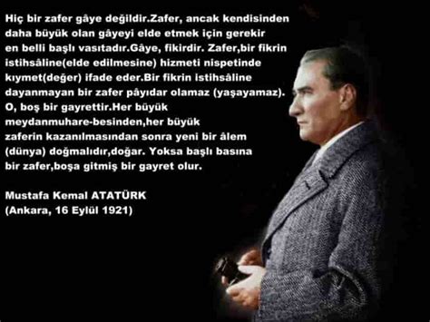 Atatürkün annelere söylediği sözler