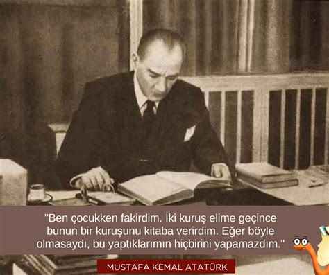 Atatürkün kitapla ilgili sözleri