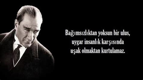 Atatürkün milliyetçilikle ilgili sözleri