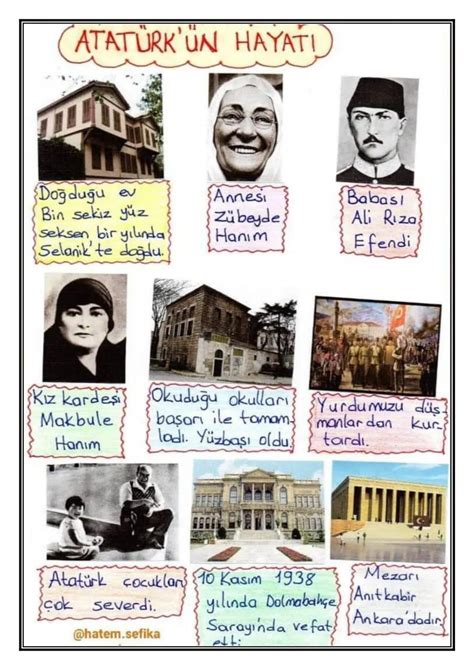 Atatürkün okul hayatı slayt