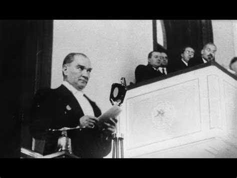 Atatürk ün meclis açılış konuşması yazılı