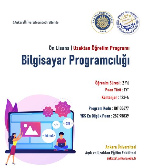 Atatürk üniversitesi açıköğretim bilgisayar programcılığı