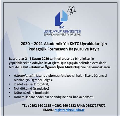 Atatürk üniversitesi formasyon 2018 2019 başvuru