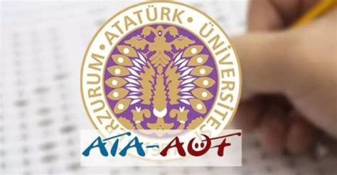 Atatürk üniversitesi sınav sonuçları açıklandı mı