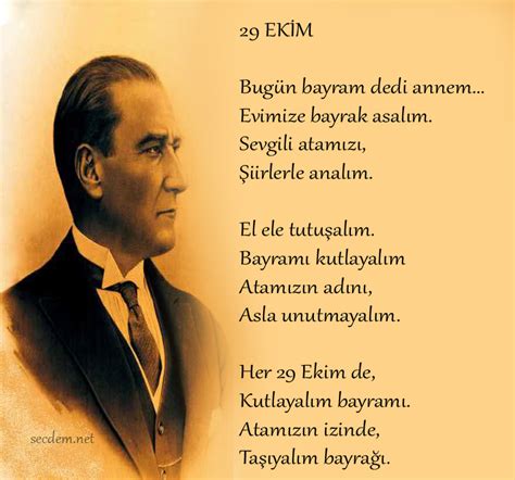Atatürk şiirleri kısa 29 ekim