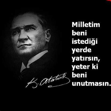 Atatürk hakkında güzel sözler