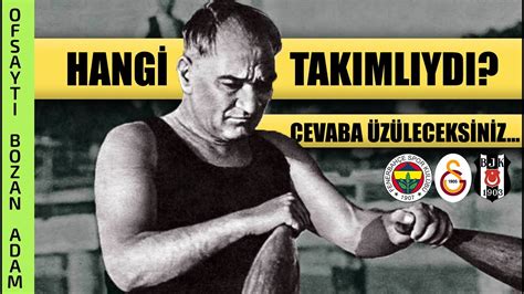 Atatürk hangi takımı tutuyor! Ünlü tarihçi cevapladı! Son günlerde sosyal medyada çıkan ve Mustafa Kemal Atatürk'ün gönderdiği iddia edilen ve "Gönül verdiğim takım" ifadesinin yer aldığı mektup, sahte çıktı.