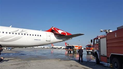 Atatürk havalimanı nda uçak kazası
