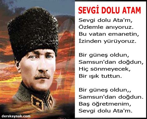 Atatürk ile başlayan şiirler