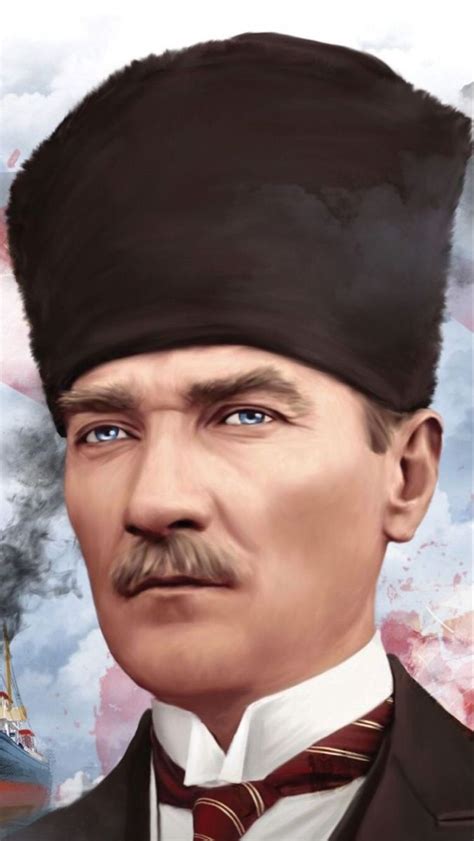 Atatürk resmi Pinterest.