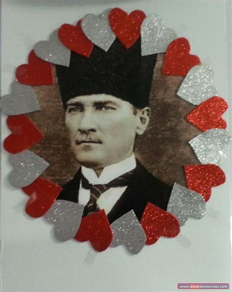 Atatürk resmi süsleme
