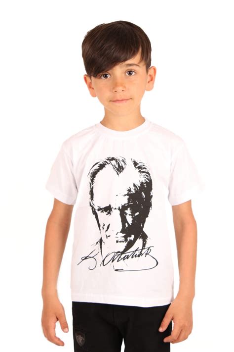 Atatürklü çocuk tişörtü