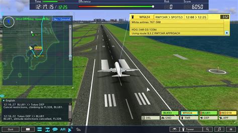 Weather Simulation. Tower! Simulator 3 has a brand-new wea