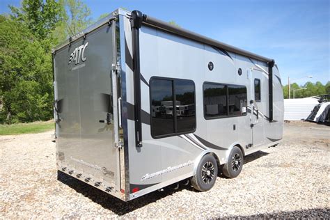 Atc toy hauler for sale. Sun City RV is the ATC Aluminum Toy Hauler dealer in Arizona. We are also glad to help customers in Texas, New Mexico and California that are looking for an aluminum toy hauler as we are currently the closest ATC Dealer. Review the models below, contact us with any questions at (623) 979-8585 or stop by our location today! 