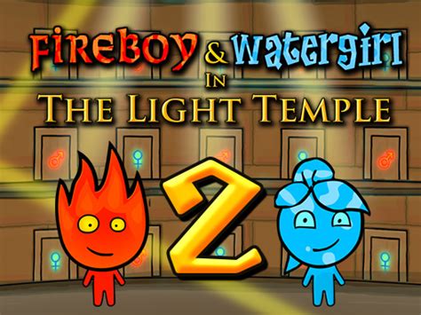 Ateş ve su ışık tapınağı oyun kolu