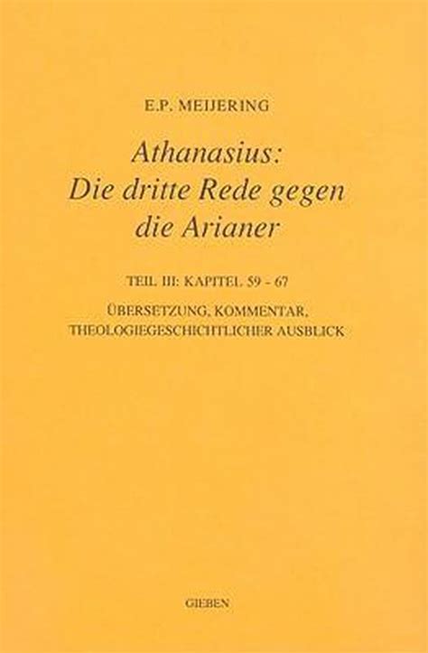 Athanasius, die dritte rede gegen die arianer. - Misurazione del movimento articolare guida alla goniometria.