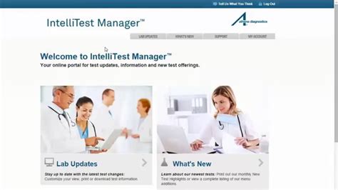 Athena Diagnostics® IntelliTest Manager™ Video Tutorial YouTube