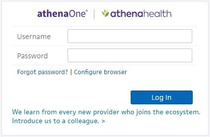 Athenanet health login. athenaHealth Login ... Logging in... 