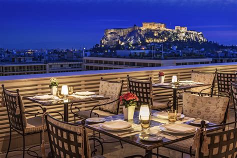 Athens greece restaurants. GB Roof Garden. #162 of 2,827 Restaurants in Athens. 1,690 reviews. 1 Vasileos Georgiou A_ Str. Syntagma Square. 0 miles from Hotel Grande Bretagne, A Luxury Collection Hotel. “ Excellent experience ” 01/26/2024. “ 5 star it is. ” 01/23/2024. Cuisines: Mediterranean, European, Greek. Reserve. 
