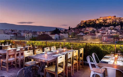 Athens restaurants. Blessed with long summers and a year-round sunny climate, Athens is a city where people spend a lot of time outdoors, including on terraces and rooftop havens. Fine dining restaurants are also in on the act, and many boast outdoor spaces, whether a shady garden, an intimate patio or a rooftop area with a view of the Acropolis, Mount … 