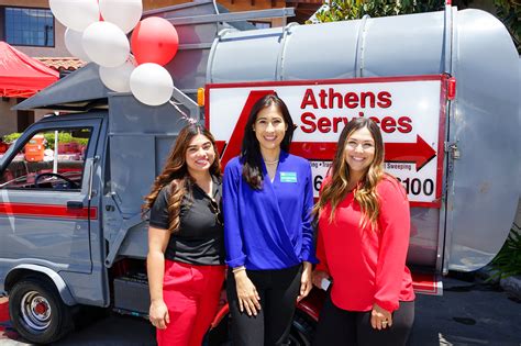 Athens services california. Provide services to over 250,000 customers in the 50+ communities served. Through reuse, recycling, and composting, Athens diverts valuable resources from landfills. Visit the … 