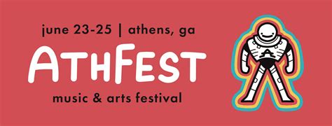 Athfest - Athens, GA — Local nonprofit AthFest Educates this week announced the lineup for this year’s AthFest Music & Arts Festival scheduled for June 24 th to the 26 th. …