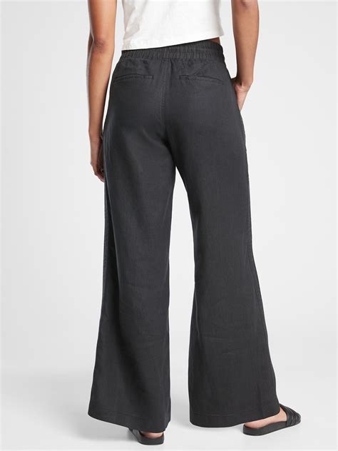 Athleta Cabo Linen Wide Leg Pants - Women