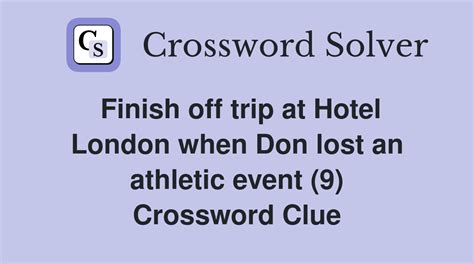 Athletic event Crossword Clue Answers, Crossword Solver