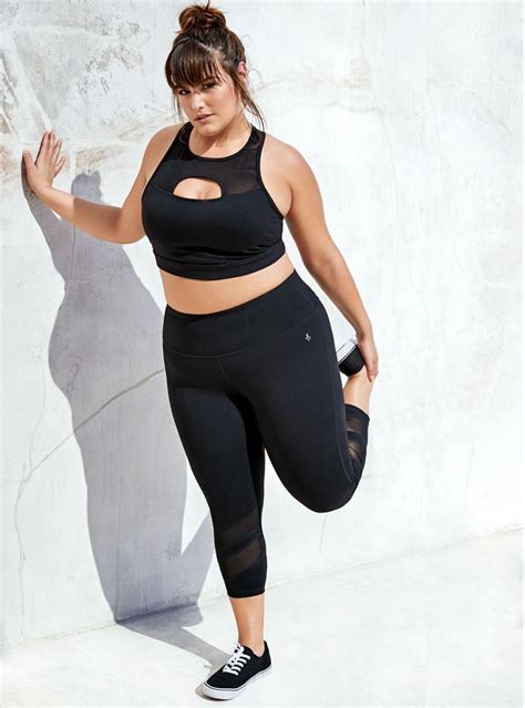Athletic wear for plus size. 50% Off Select Styles. IN STORE ONLY. Buy One, Get One 50% Off Regular Price. View Product. Happy Camper Stretch Woven Ruched Capri Active Pant. View Product. Shop plus size active & plus size athletic leggings for women at Torrid. Find gorgeous styles of active leggings like black, floral & prints that will keep you looking hot at the gym! 