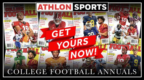 Athlon college football picks. College football season is an exciting time for fans all across the country. One way to show your support for your favorite team is by wearing their jersey. Wearing a customized college football jersey is a fantastic way to show your team s... 