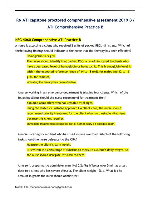 Ati capstone practice b.  4 4p g .  2 2p g .  Feb 20, 2026 · ATI RN Capstone Comprehensive Asses...