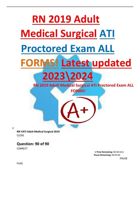Ati proctored med surg 2019. Things To Know About Ati proctored med surg 2019. 