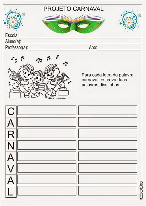 Atividades de carnaval - Recursos de ensino - Wordwall