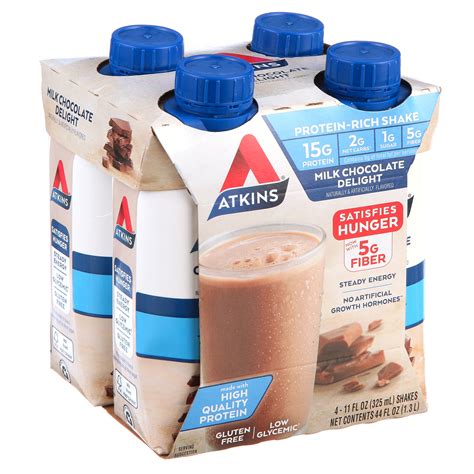 Atkins diet shakes. Dec 6, 2023 · Atkins Advantage Protein Shakes is a formula that is used as a meal replacement plan and its use helps one to lose and manage weight. It supplements the body with minerals and vitamins, leading to an improvement in overall health. This formula might help you to lose weight faster and in a healthy and natural way. 