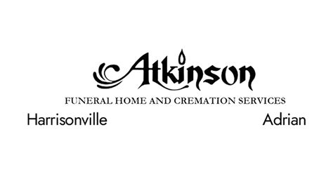 Atkinson funeral home adrian obituaries.  A Celebration of Life will be Doris M.  ...